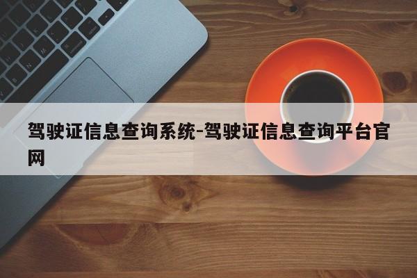 驾驶证信息查询系统-驾驶证信息查询平台官网